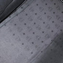 MCM Logogram Vicetos Boston Bag PVC Black Gold Auth 168574-17