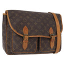 LOUIS VUITTON Monogram Gibeciere GM Shoulder Bag M42246 LV Auth 168577-1