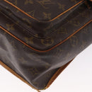 LOUIS VUITTON Monogram Gibeciere GM Shoulder Bag M42246 LV Auth 168577-10
