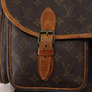 LOUIS VUITTON Monogram Gibeciere GM Shoulder Bag M42246 LV Auth 168577-13