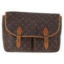 LOUIS VUITTON Monogram Gibeciere GM Shoulder Bag M42246 LV Auth 168577-2
