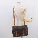 LOUIS VUITTON Monogram Gibeciere GM Shoulder Bag M42246 LV Auth 168577-22