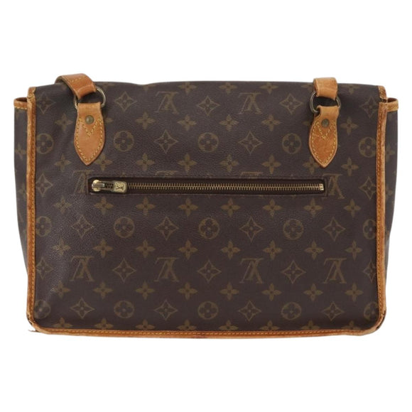 LOUIS VUITTON Monogram Gibeciere GM Shoulder Bag M42246 LV Auth 168577