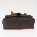 LOUIS VUITTON Monogram Gibeciere GM Shoulder Bag M42246 LV Auth 168577-8