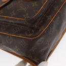 LOUIS VUITTON Monogram Gibeciere GM Shoulder Bag M42246 LV Auth 168577-9