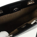 CARTIER PANTHERE Hand Bag Leather Black Silver Auth 168583V-22