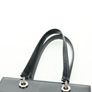 CARTIER PANTHERE Hand Bag Leather Black Silver Auth 168583V-8