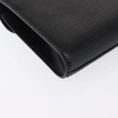 LOUIS VUITTON Epi Art Deco Clutch Bag Black M52632 LV Auth 168585-15