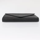 LOUIS VUITTON Epi Art Deco Clutch Bag Black M52632 LV Auth 168585-6