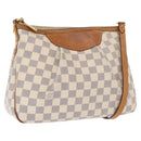LOUIS VUITTON Damier Azur Siracusa PM Shoulder Bag N41113 LV Auth 168591-1