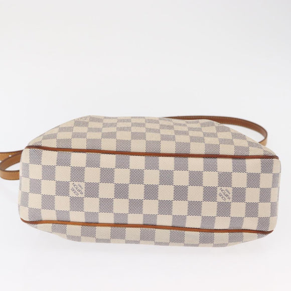 LOUIS VUITTON Damier Azur Siracusa PM Shoulder Bag N41113 LV Auth 168591