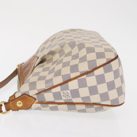 LOUIS VUITTON Damier Azur Siracusa PM Shoulder Bag N41113 LV Auth 168591