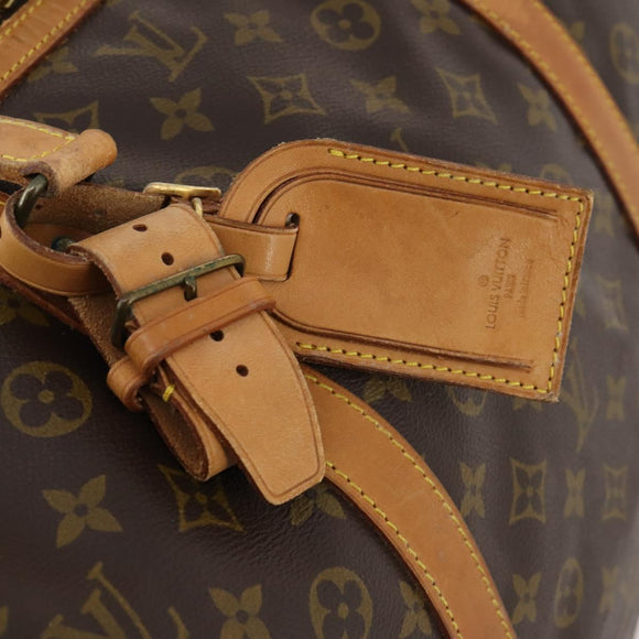 LOUIS VUITTON Monogram Sac Souple 55 Boston Bag M41622 LV Auth 168600