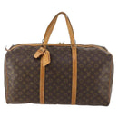 LOUIS VUITTON Monogram Sac Souple 55 Boston Bag M41622 LV Auth 168600-13