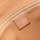 CELINE Macadam Canvas Hand Bag PVC Beige Gold Auth 168604-18