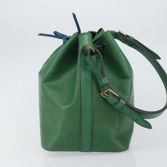 LOUIS VUITTON Epi Petit Noe Shoulder Bag Green M44104 LV Auth 168609