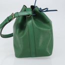 LOUIS VUITTON Epi Petit Noe Shoulder Bag Green M44104 LV Auth 168609-4
