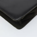 PRADA Handtasche Baumwolle Khaki Silber Auth 168612-15