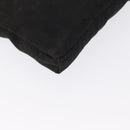 GUCCI GG Canvas Waist bag Black Silver 28566 Auth 168615-12