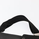 GUCCI GG Canvas Waist bag Black Silver 28566 Auth 168615-8