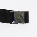 GUCCI GG Canvas Jackie Waist bag Black Silver 92543 Auth 168617-15