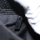 GUCCI GG Canvas Jackie Waist bag Black Silver 92543 Auth 168617-21