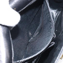 CELINE Shoulder Bag Leather Black Gold Auth 168618-21
