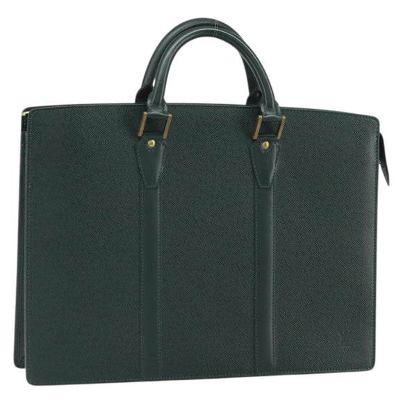 LOUIS VUITTON Taiga Porte Documents Rozan Bag Epicea M30054 LV Auth 168630