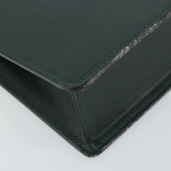 LOUIS VUITTON Taiga Porte Documents Rozan Bag Epicea M30054 LV Auth 168630