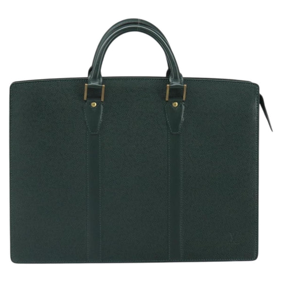 LOUIS VUITTON Taiga Porte Documents Rozan Bag Epicea M30054 LV Auth 168630