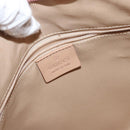 GUCCI GG Canvas Shoulder Bag Pink Silver 001 3386 Auth 168636-17