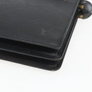 LOUIS VUITTON Epi Angian Shoulder Bag 2way Black M52112 LV Auth 168639-10