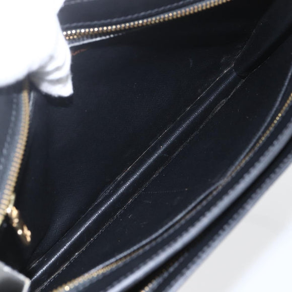 LOUIS VUITTON Epi Angian Shoulder Bag 2way Black M52112 LV Auth 168639