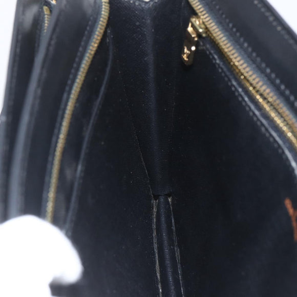 LOUIS VUITTON Epi Angian Shoulder Bag 2way Black M52112 LV Auth 168639