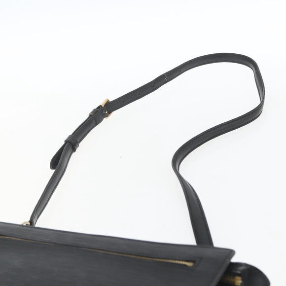 LOUIS VUITTON Epi Angian Shoulder Bag 2way Black M52112 LV Auth 168639