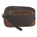 LOUIS VUITTON Monogram Marly Dragonne GM Clutch Bag M51825 LV Auth 168640-1