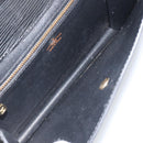 LOUIS VUITTON Epi Montaigne 23 Clutch Bag Black M52662 LV Auth 168641-11