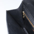 LOUIS VUITTON Epi Montaigne 23 Clutch Bag Black M52662 LV Auth 168641-19