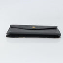 LOUIS VUITTON Epi Montaigne 23 Clutch Bag Black M52662 LV Auth 168641-6