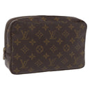 LOUIS VUITTON Monogram Trousse Toilette 23 Clutch Bag M47524 LV Auth 168656-1