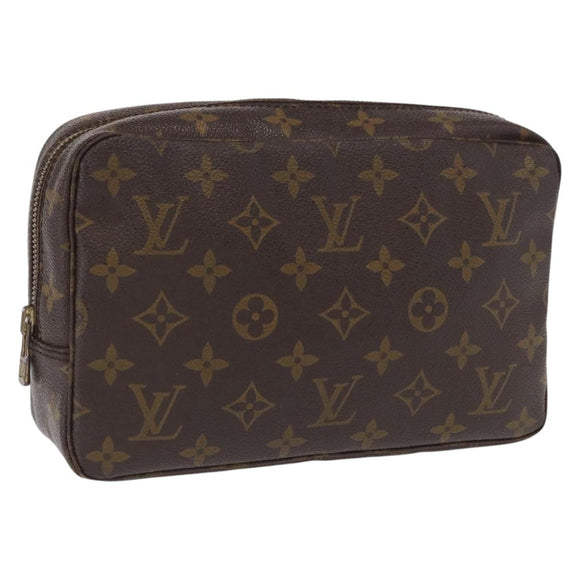 LOUIS VUITTON Monogram Trousse Toilette 23 Clutch Bag M47524 LV Auth 168656