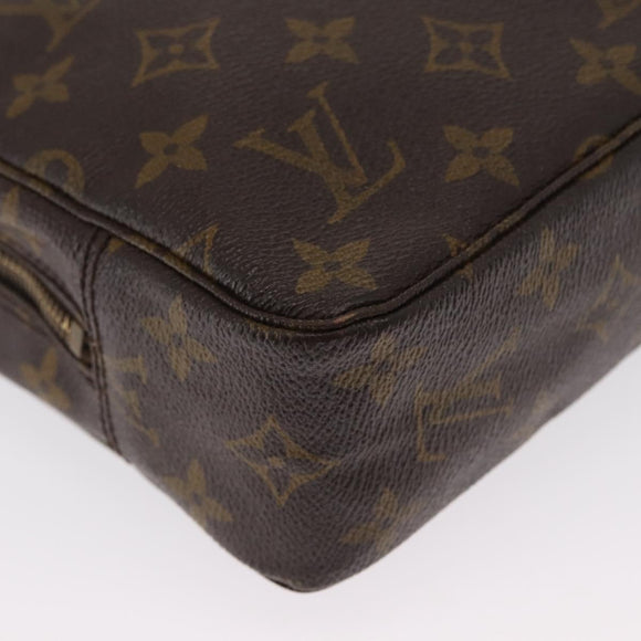 LOUIS VUITTON Monogram Trousse Toilette 23 Clutch Bag M47524 LV Auth 168656