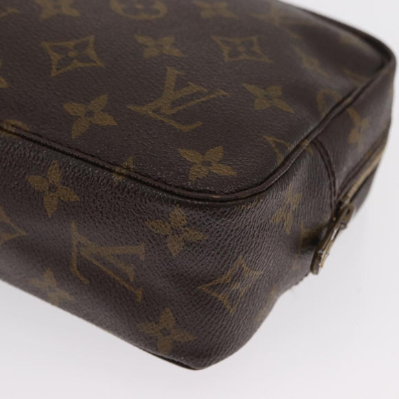 LOUIS VUITTON Monogram Trousse Toilette 23 Clutch Bag M47524 LV Auth 168656