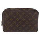 LOUIS VUITTON Monogram Trousse Toilette 23 Clutch Bag M47524 LV Auth 168656-13