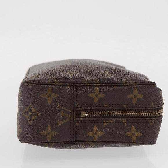 LOUIS VUITTON Monogram Trousse Toilette 23 Clutch Bag M47524 LV Auth 168656