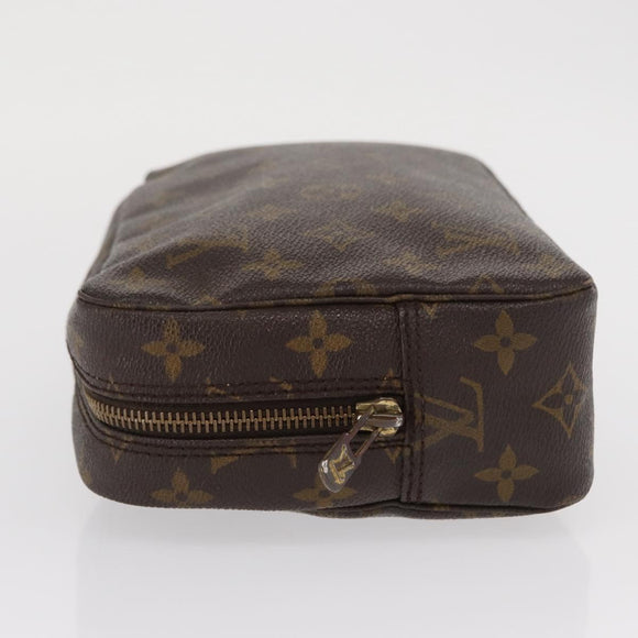 LOUIS VUITTON Monogram Trousse Toilette 23 Clutch Bag M47524 LV Auth 168656