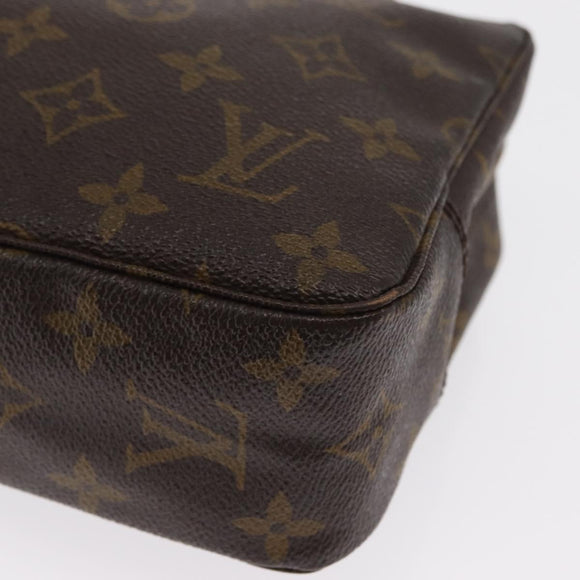 LOUIS VUITTON Monogram Trousse Toilette 23 Clutch Bag M47524 LV Auth 168656