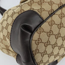 GUCCI Sukey GG Canvas Hand Bag Beige Gold 247902 Auth 168661-14