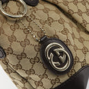 GUCCI Sukey GG Canvas Hand Bag Beige Gold 247902 Auth 168661-17