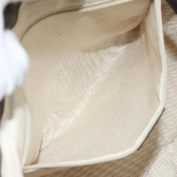 GUCCI Sukey GG Canvas Hand Bag Beige Gold 247902 Auth 168661